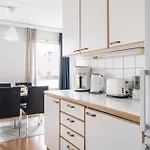 公寓 Spacious 2br Retreat With Private Sauna 赫尔辛基