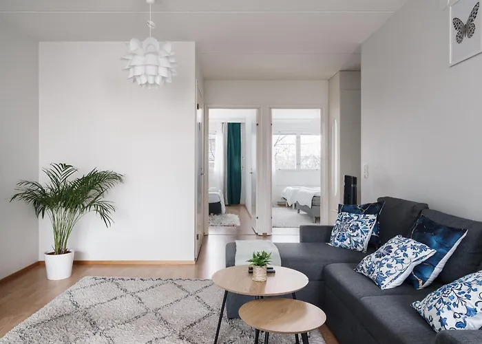 아파트 Spacious 2br Retreat With Private Sauna