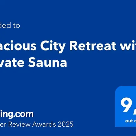 Spacious Retreat With Private Sauna 公寓 赫尔辛基